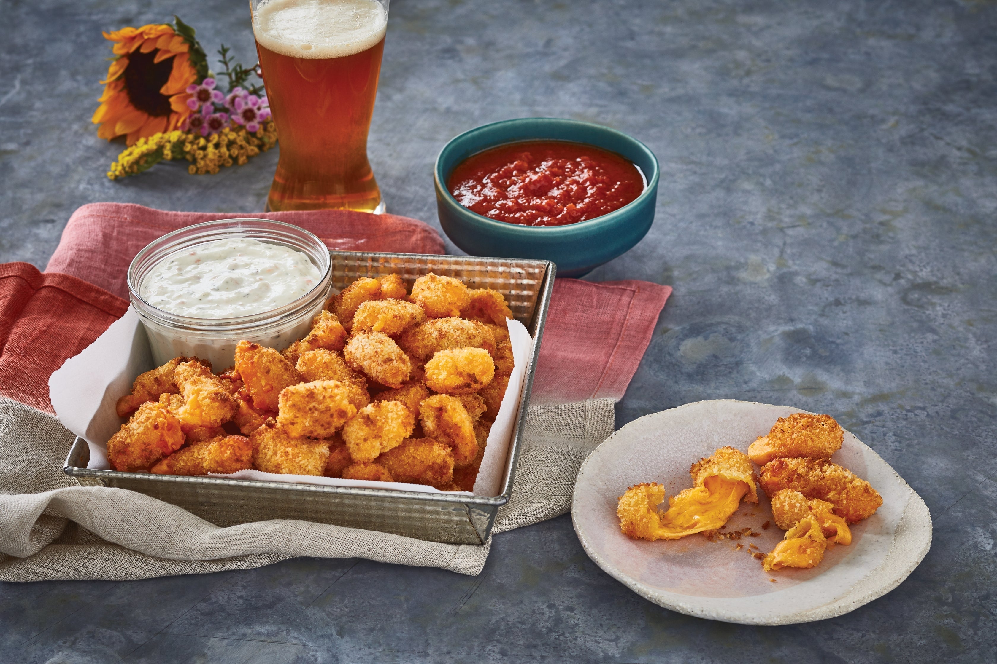 Air-Fried Cheese Curds