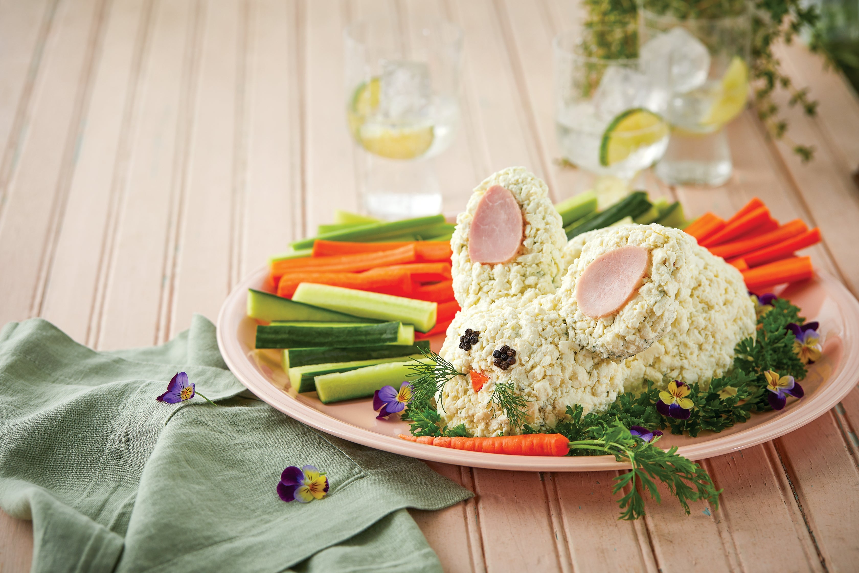 Easter Bunny Cheese Ball