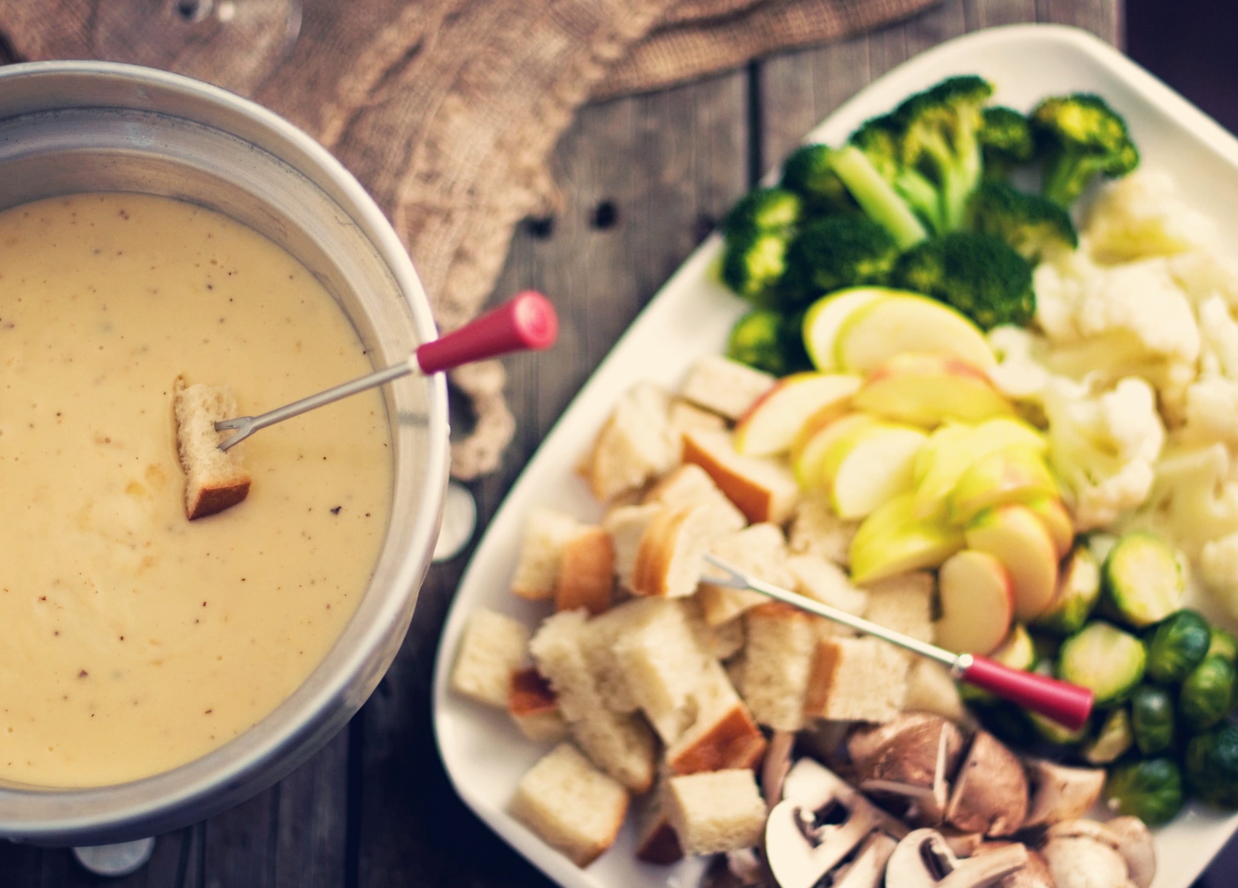 Spinach Artichoke Fondue