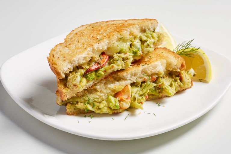 Green Lobster Grilled Cheese