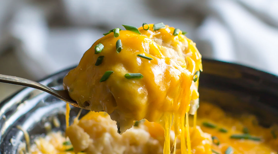 Slow-Cooker Cheddar and Chive Mashed Potatoes