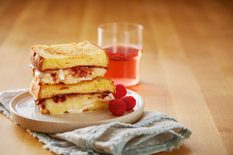 Raspberry-Fontina Grilled Cheese