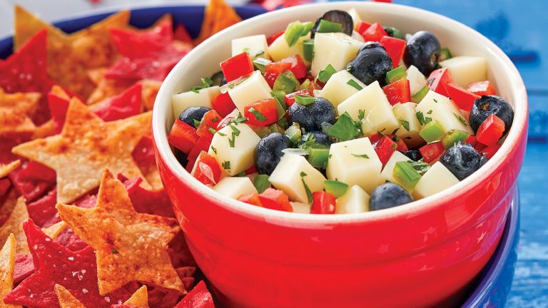 Star-Spangled Salsa and Chips