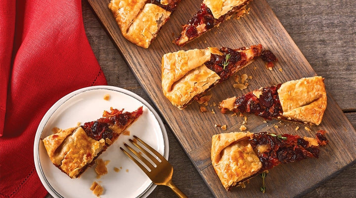 Brandied Cranberry-Havarti Galette