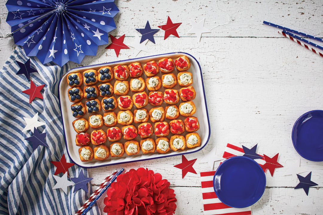 Fourth of July Appetizer Tartlets