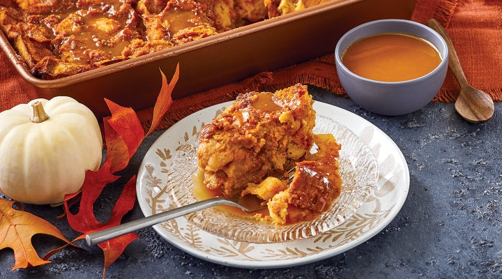 Pumpkin Spice Bread Pudding