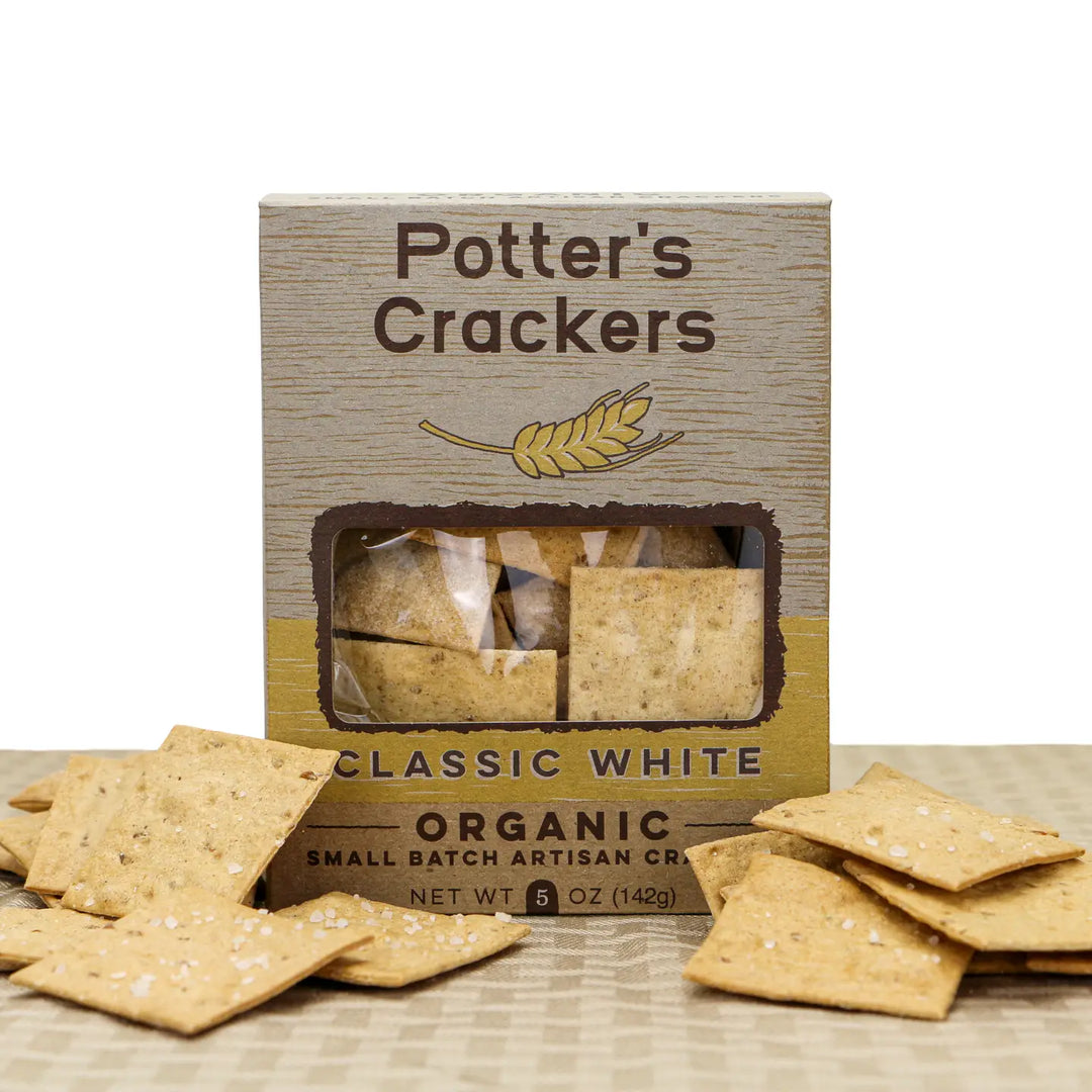 Potter's Crackers - Organic Classic White Crackers