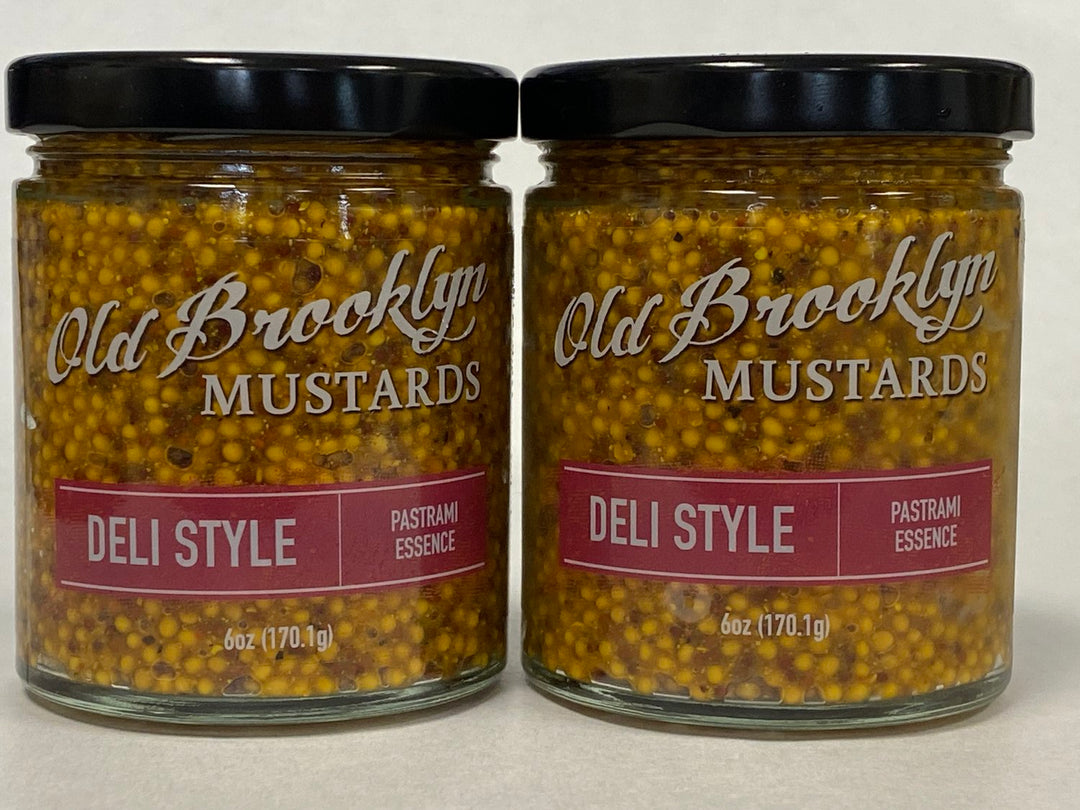 Old Brooklyn Deli Style w/ Pastrami Essence Mustard