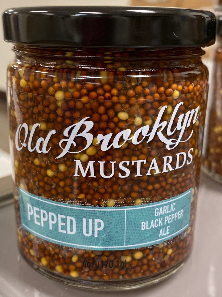 Old Brooklyn Pepped Up w/ Garlic Black Pepper Ale Mustard