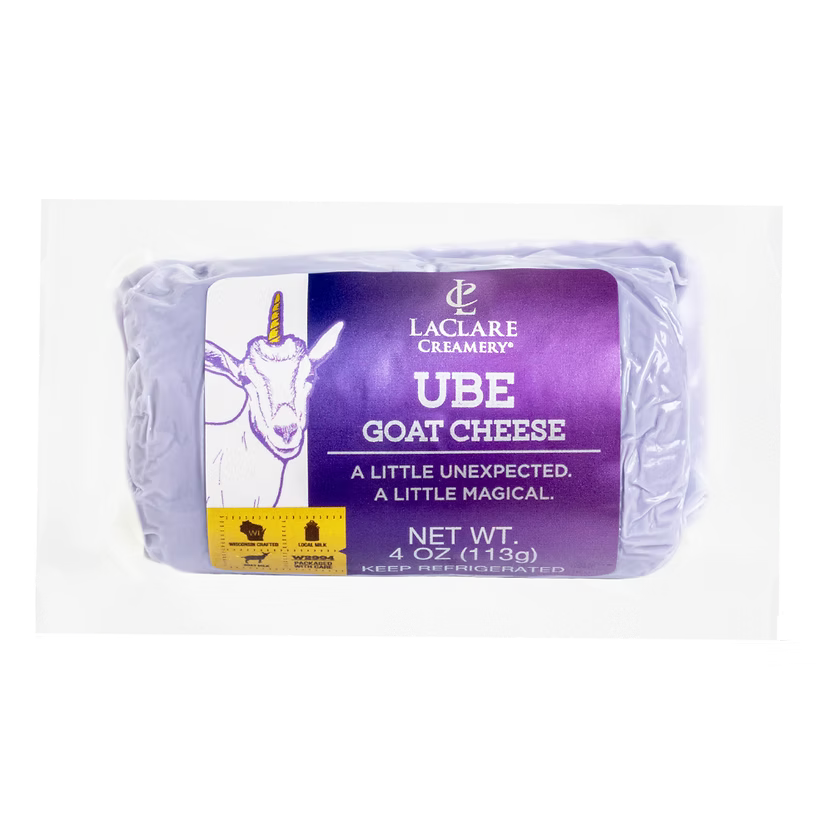 LaClare Ube Goat Cheese
