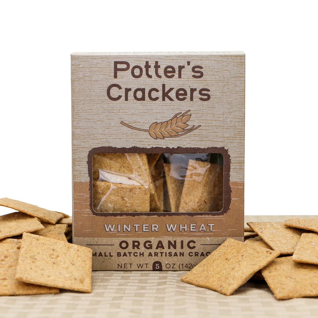 Potter's Crackers - Organic Winter Wheat Crackers