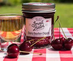 Small Batch Kitchen Cherry Bourbon Chipotle Jam