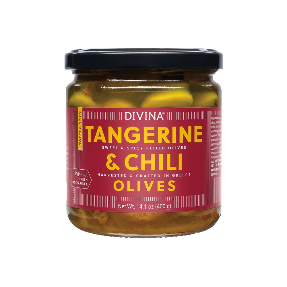 DiVina Tangerine and Chili Olives