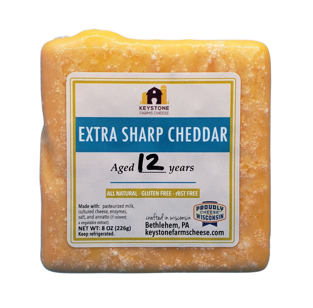 12 Year Aged Yellow Cheddar