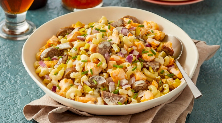 Cheese Curd Summery Macaroni