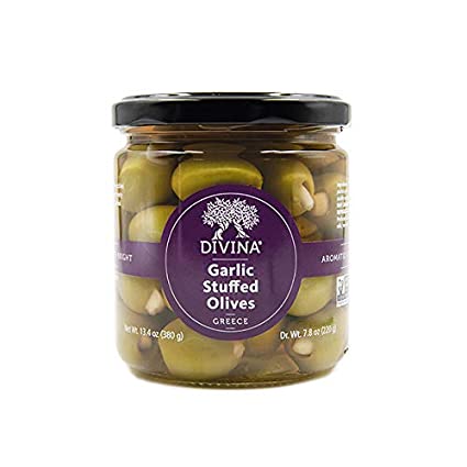 DiVina Garlic Stuffed Olives