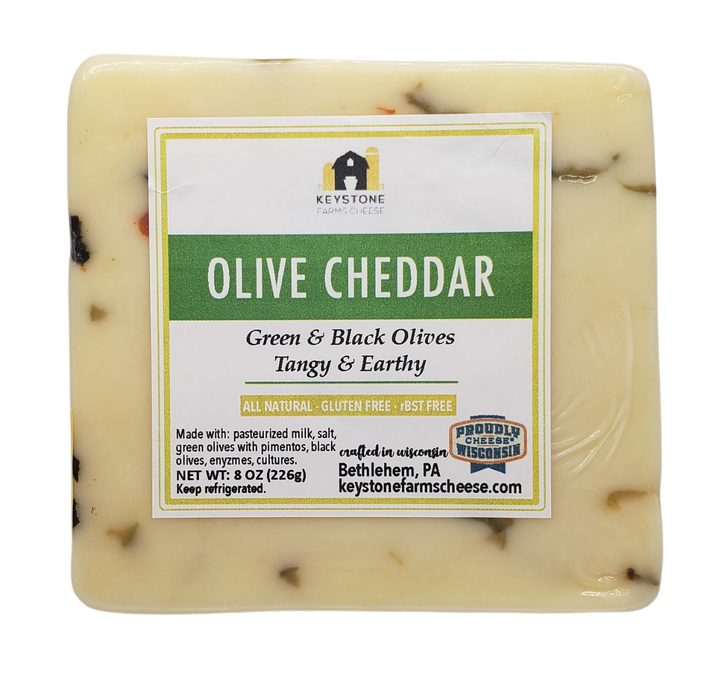 Olive White Cheddar