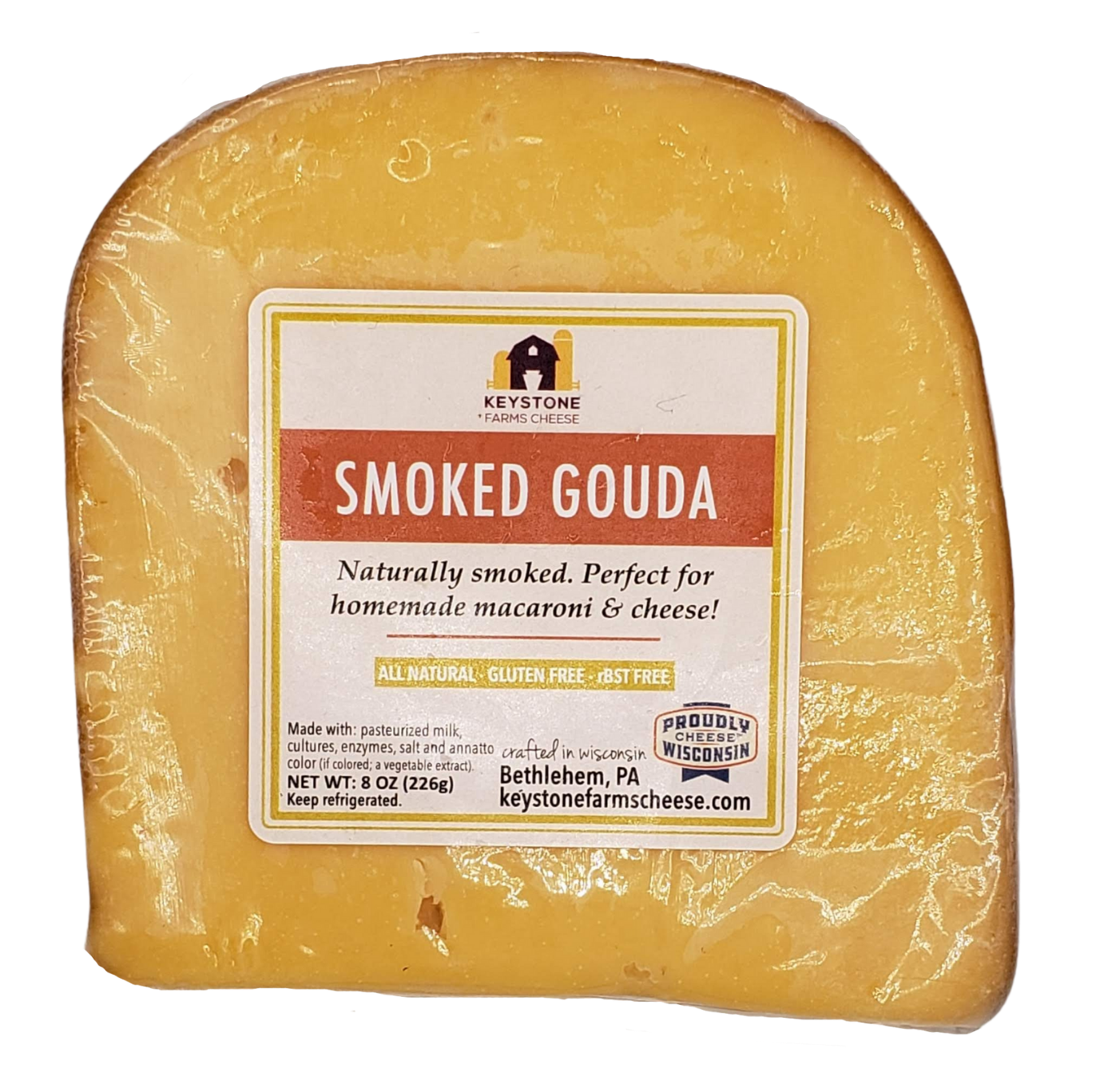 Smoked Gouda Keystone Farms Cheese