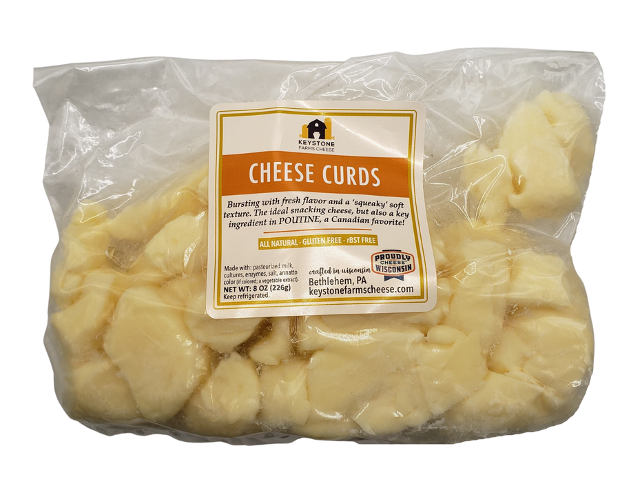 Cheese Curds Plain White Keystone Farms Cheese