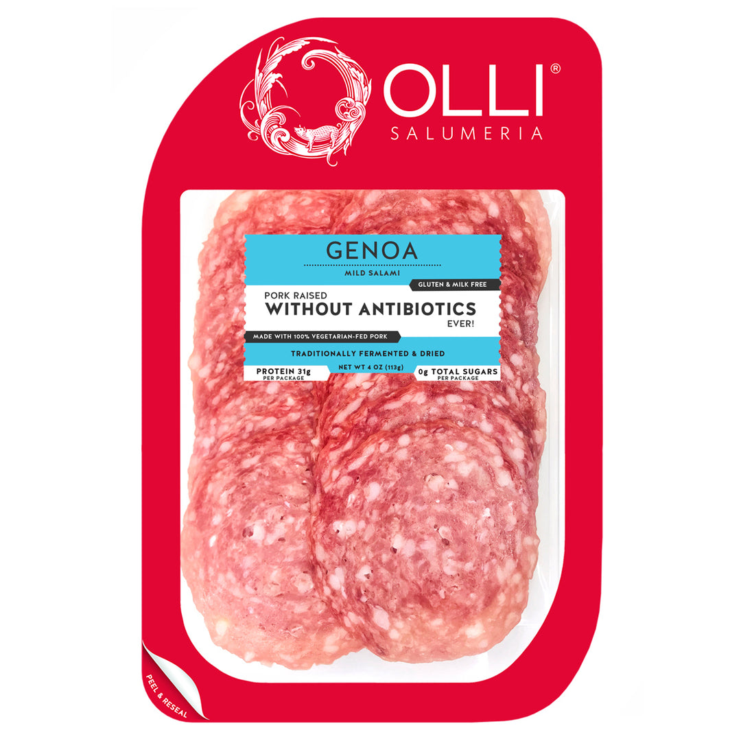 Sliced Genoa Salami