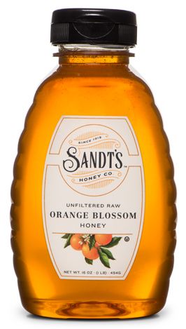 Unfiltered Raw Orange Blossom Honey